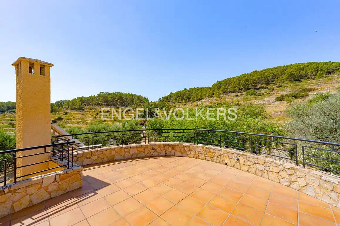 Terraza de Casa o chalet en venta en Relleu con Aire acondicionado, Jardín privado y Terraza