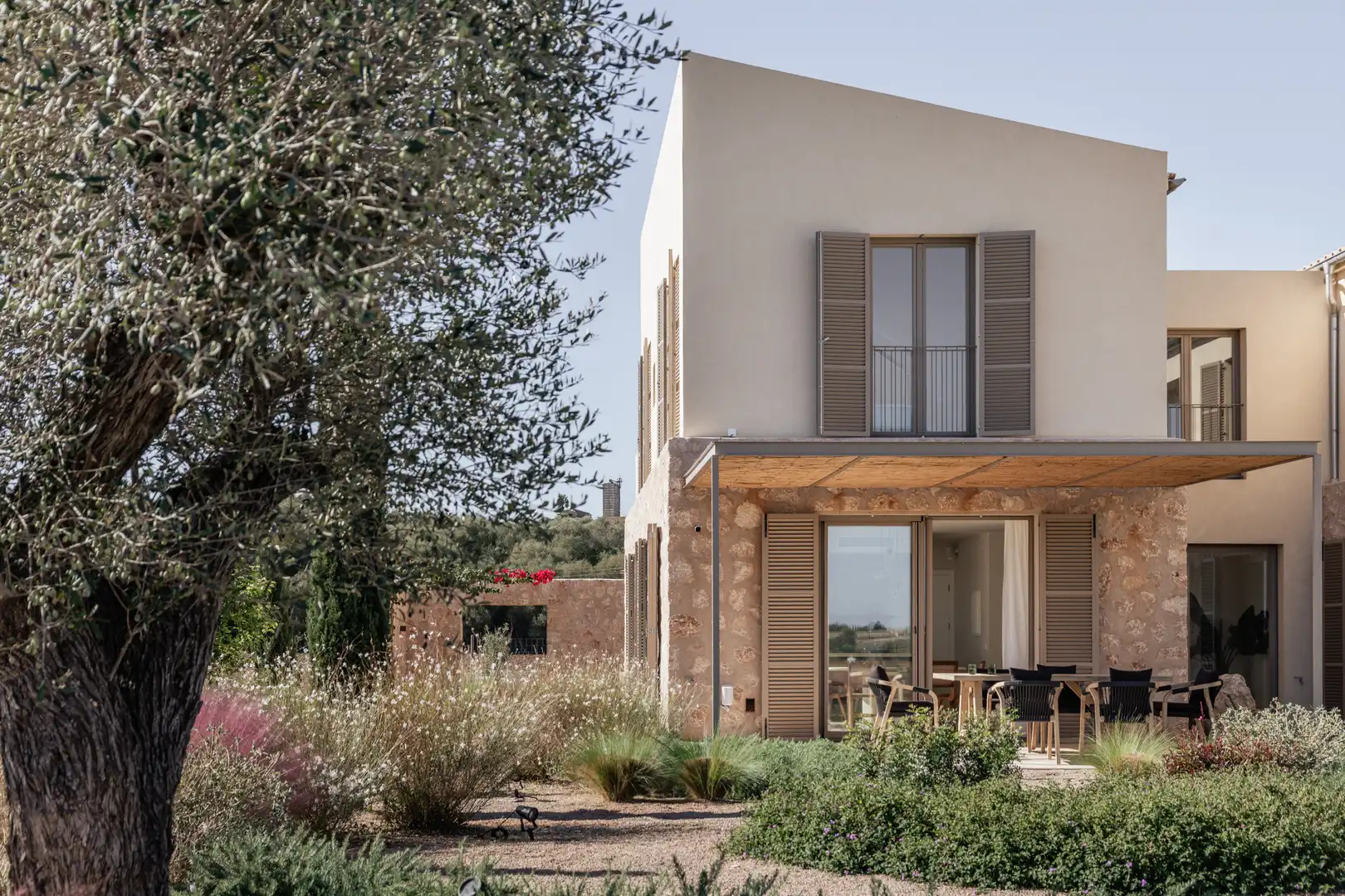 Vista exterior de Finca rústica en venta en Maria de la Salut con Aire acondicionado, Jardín privado y Terraza