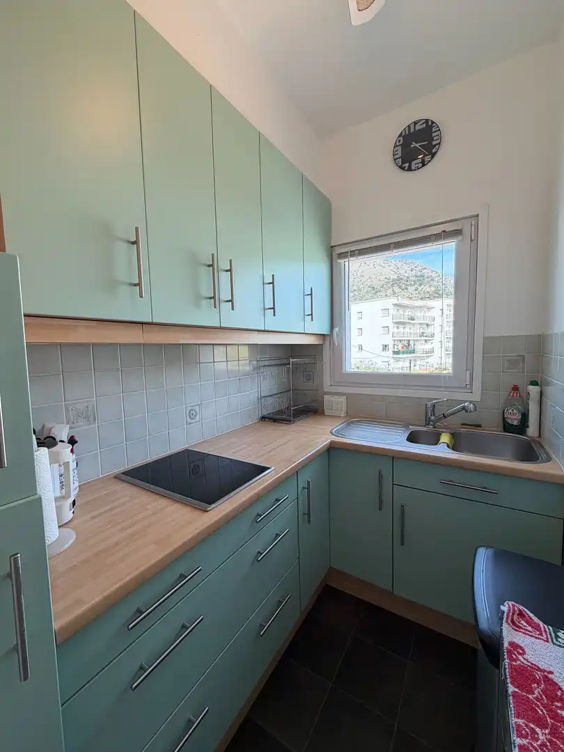 Kitchen of Apartments for sale in Roses  with Heating, Terrace and Furnished