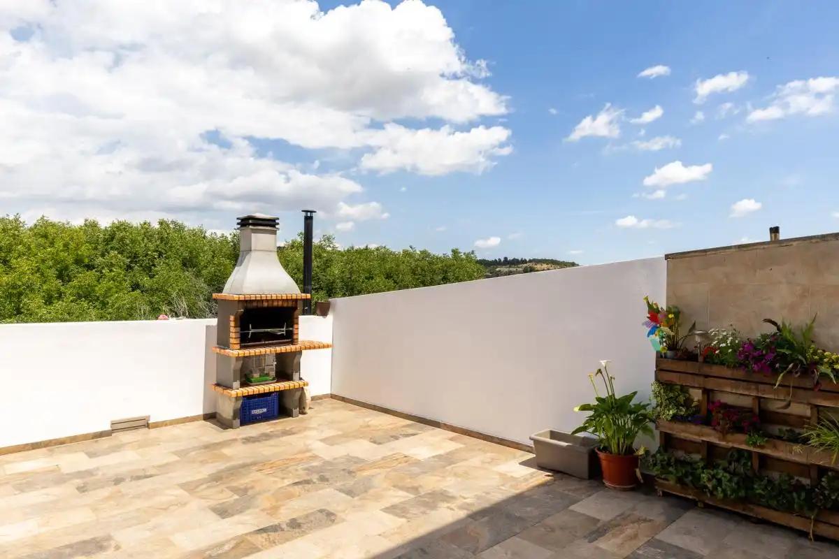 Terrassa de Casa adosada de lloguer en Turís amb Aire condicionat, Calefacció i Terrassa
