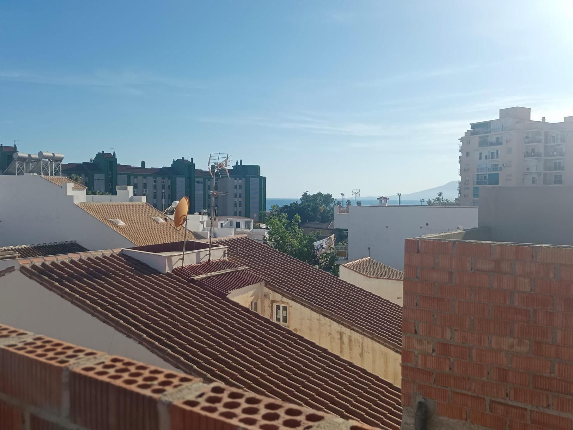 Vista exterior de Casa adosada en venta en Málaga Capital con Terraza, Trastero y Balcón