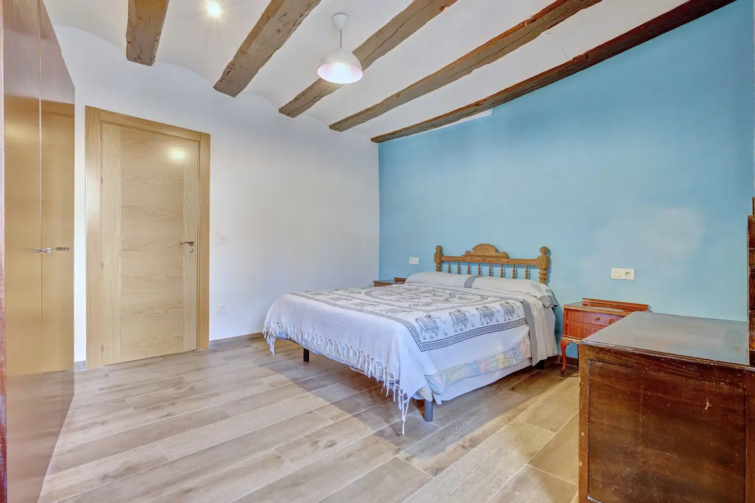 Bedroom of Detached homes for sale in Mañeru  with Air Conditioner, Heating and Private garden