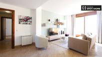 Living room of Flat to rent in  Madrid Capital  with Air Conditioner and Balcony