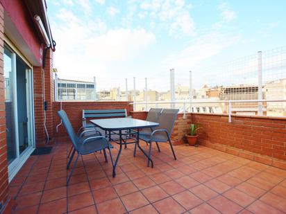 Terrace of Flat for sale in Santa Coloma de Gramenet  with Air Conditioner and Terrace