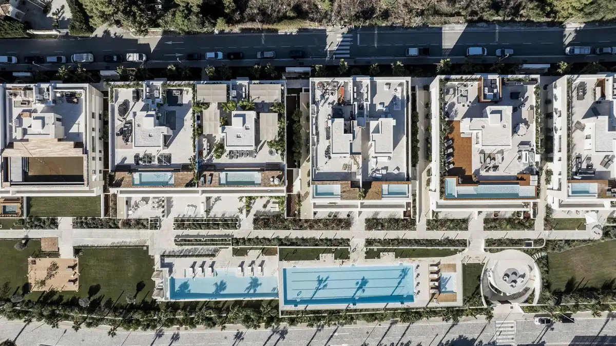 Swimming pool of Apartments for sale in Marbella  with Terrace and Storage room
