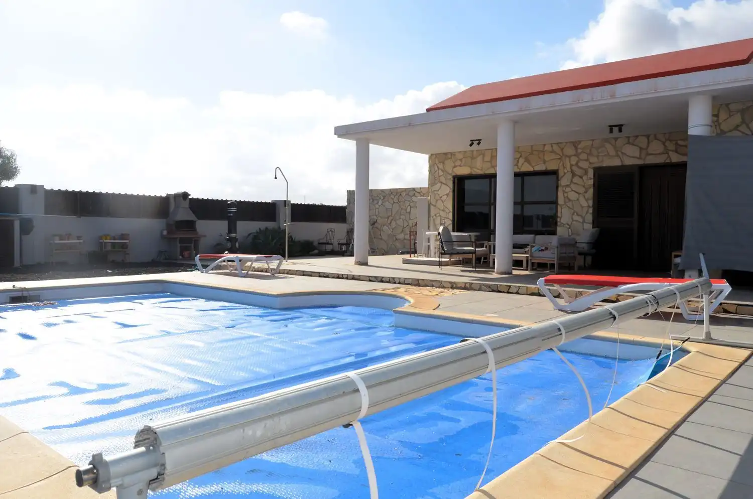 Piscina de Casa o chalet en venta en Antigua con Aire acondicionado, Terraza y Trastero