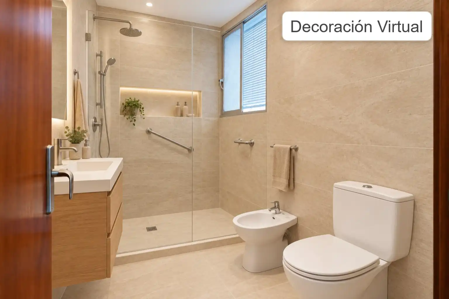 Badezimmer von Haus oder Chalet zum Verkauf in Massalavés, Valencia