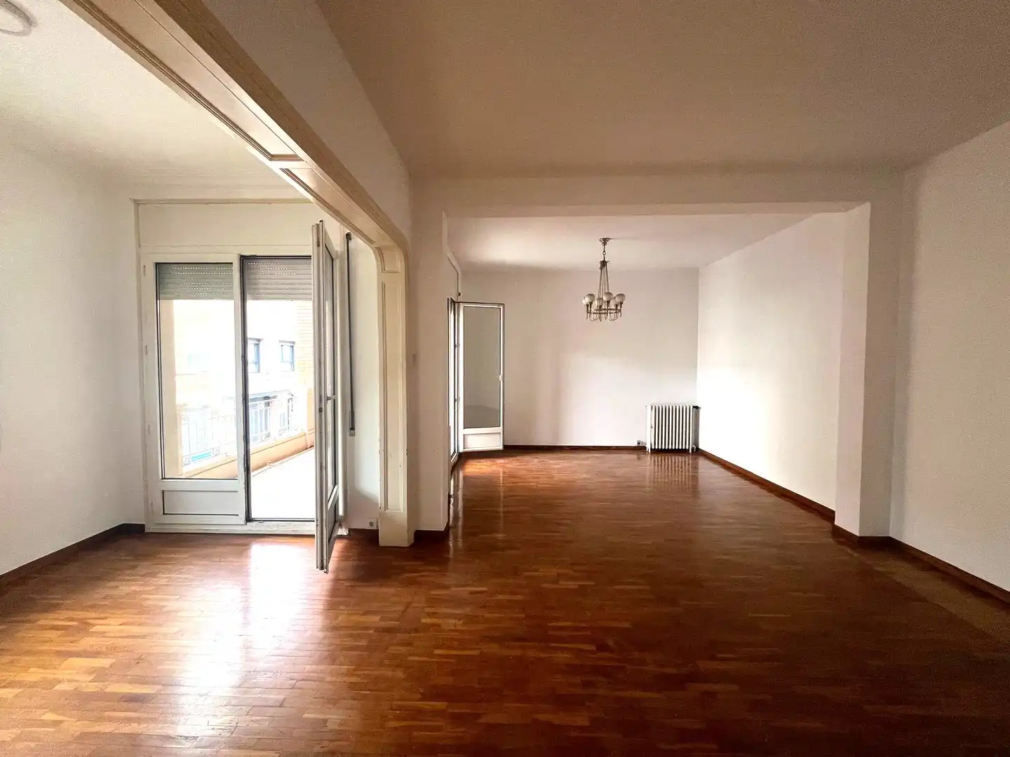 Sala de estar de Casa o chalet en venta en Igualada con Calefacción, Parquet y Terraza