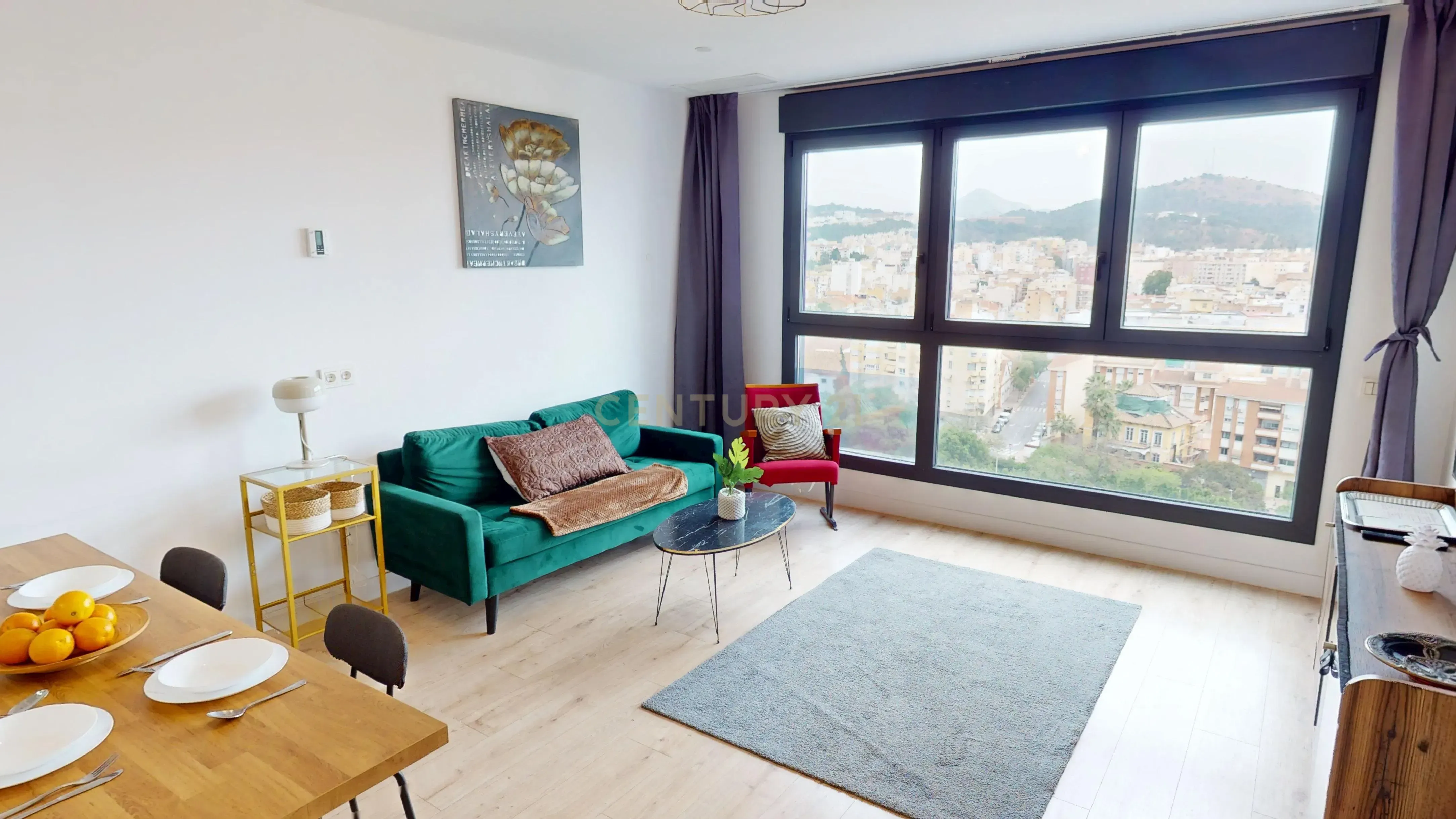 Sala d'estar de Apartament en venda en Málaga Capital amb Aire condicionat, Forn i Rentadora