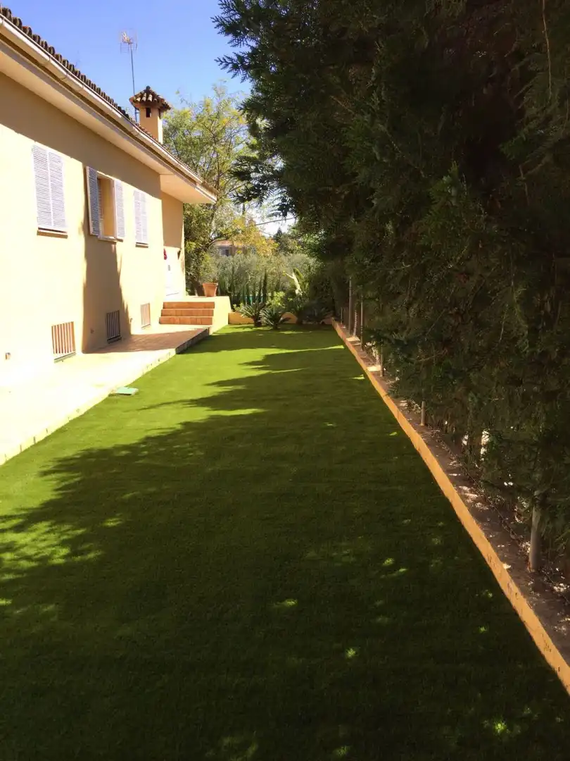 Jardí de Casa o xalet de lloguer en Mairena del Aljarafe amb Aire condicionat i Terrassa