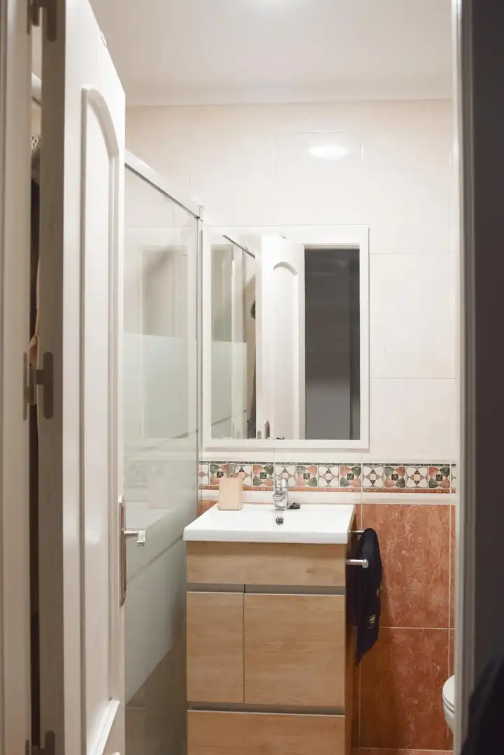 Baño de Apartamento en venta en San Andrés del Rabanedo con Calefacción