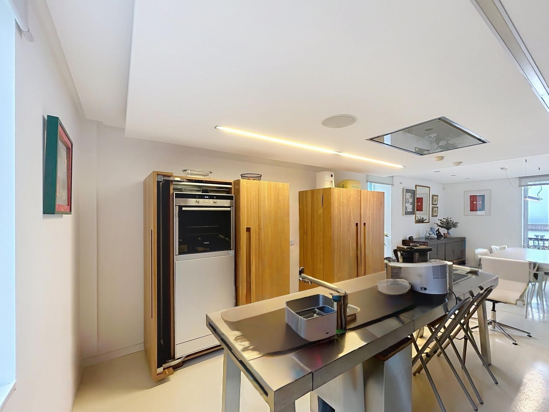 Kitchen of House or chalet for sale in Santiago de Compostela   with Air Conditioner, Heating and Terrace