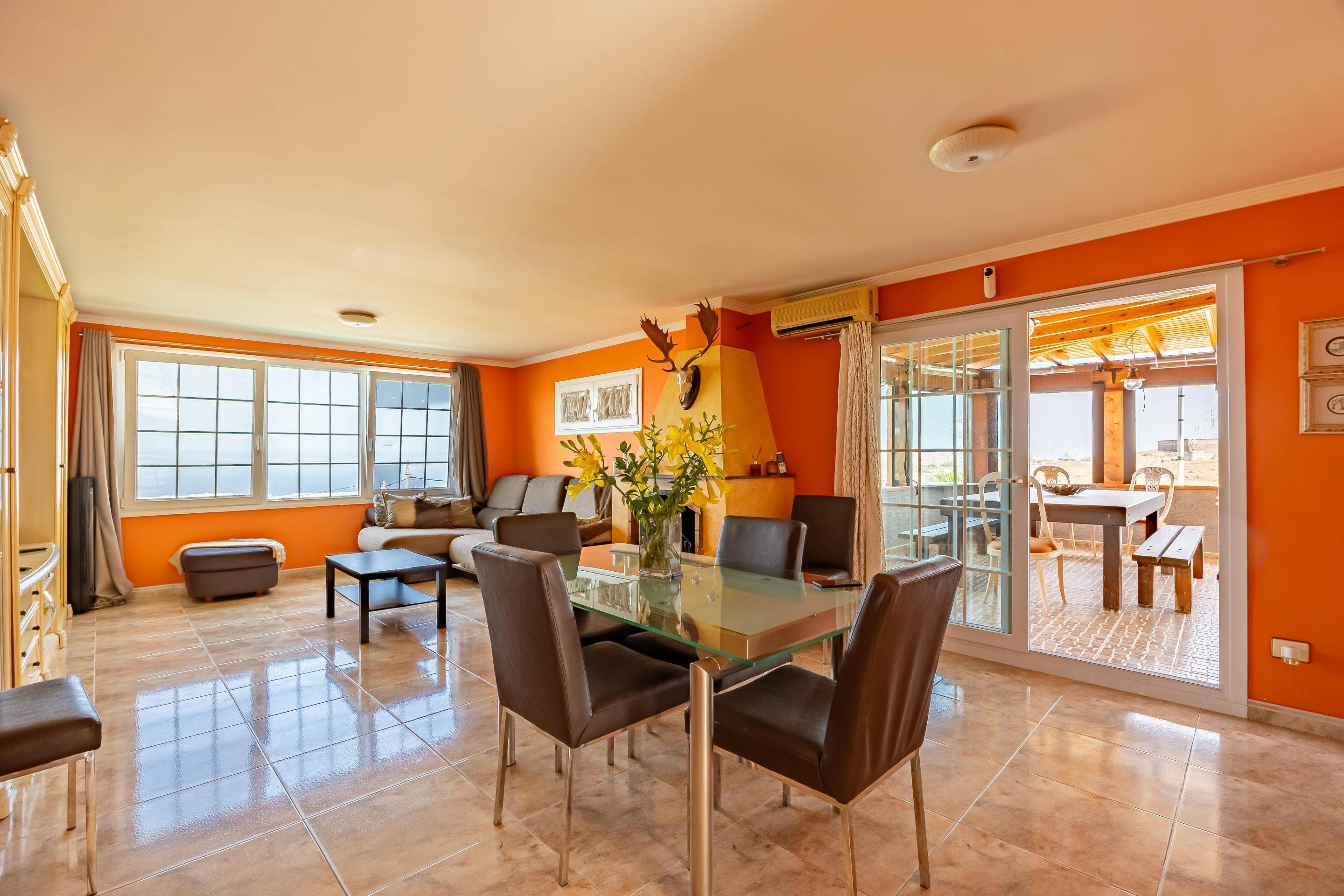 Dining room of House or chalet for sale in Telde  with Air Conditioner, Private garden and Terrace