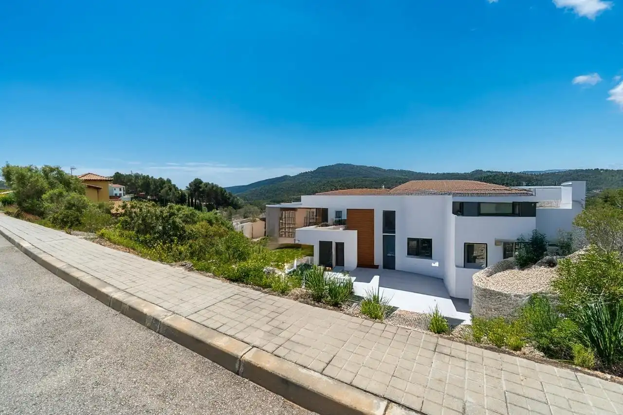 Vista exterior de Residencial en venda en Olivella