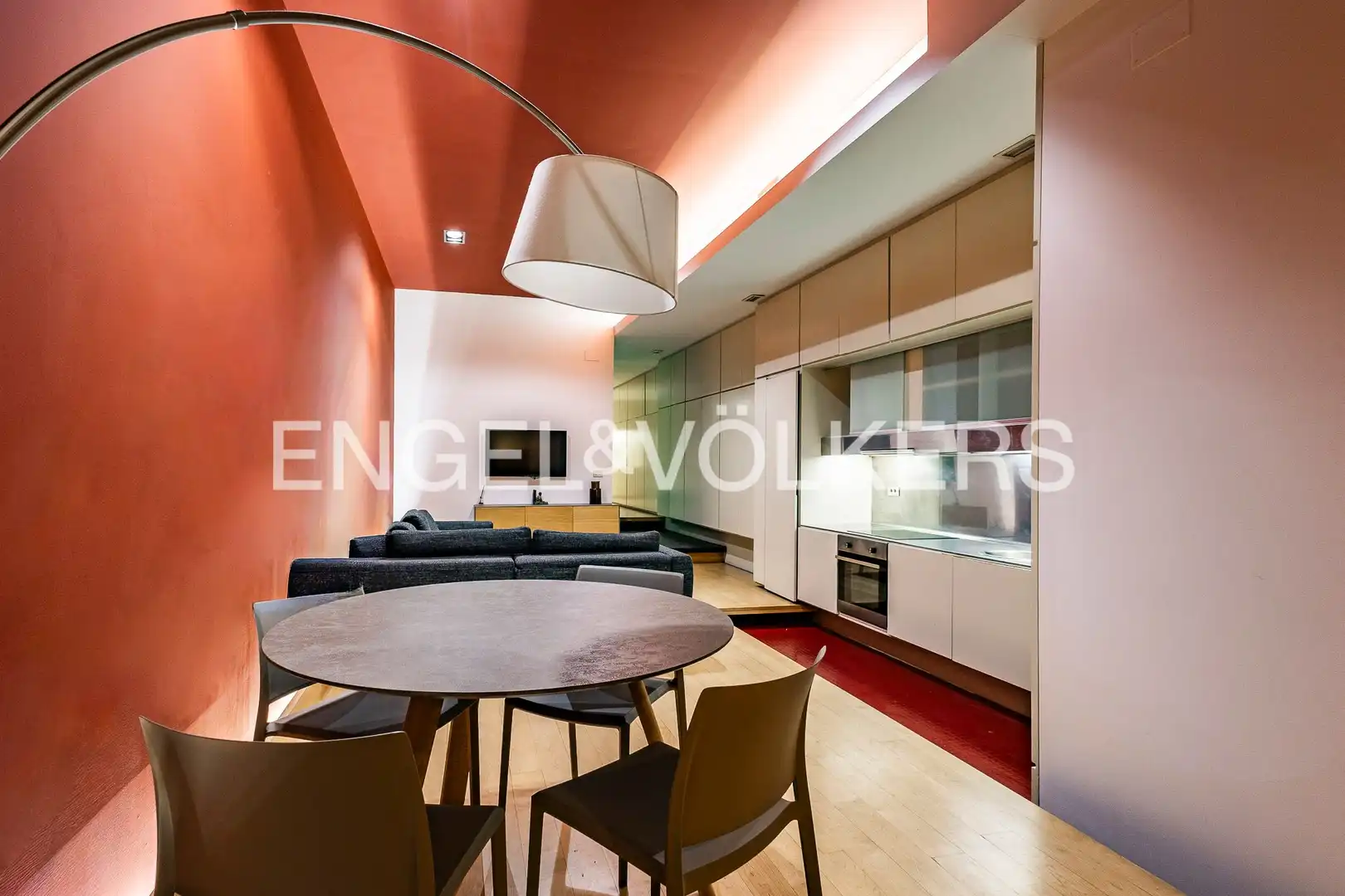 Sala de estar de Piso en venta en Barcelona con Aire acondicionado, Calefacción y Parquet