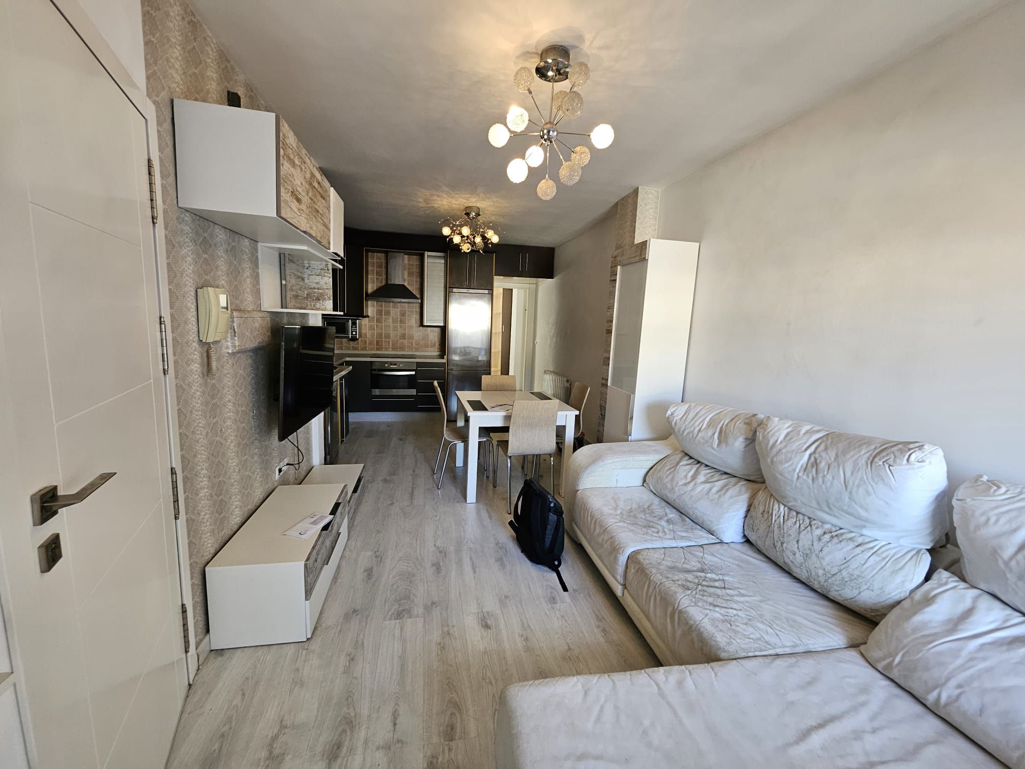 Living room of Attic for sale in  Jaén Capital  with Air Conditioner, Heating and Parquet flooring