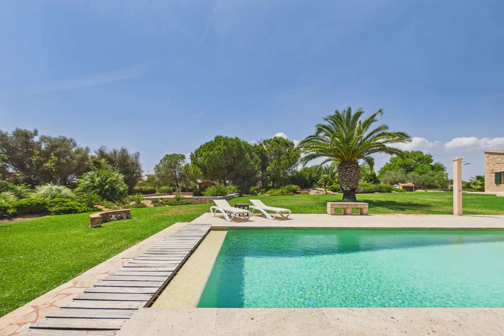 Piscina de Finca rústica en venda en Santanyí amb Aire condicionat, Calefacció i Terrassa