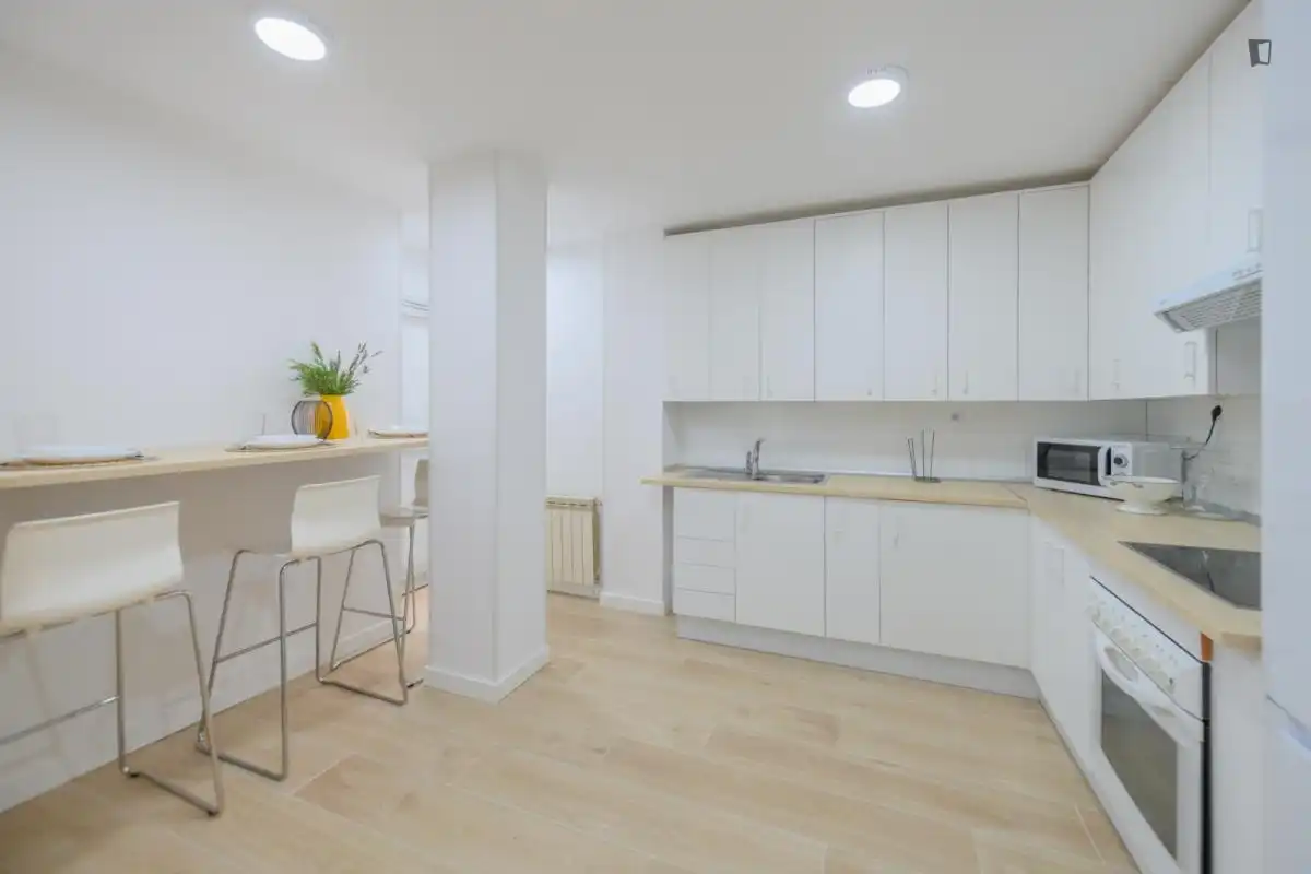 Cocina de Apartamento para compartir en Universidad