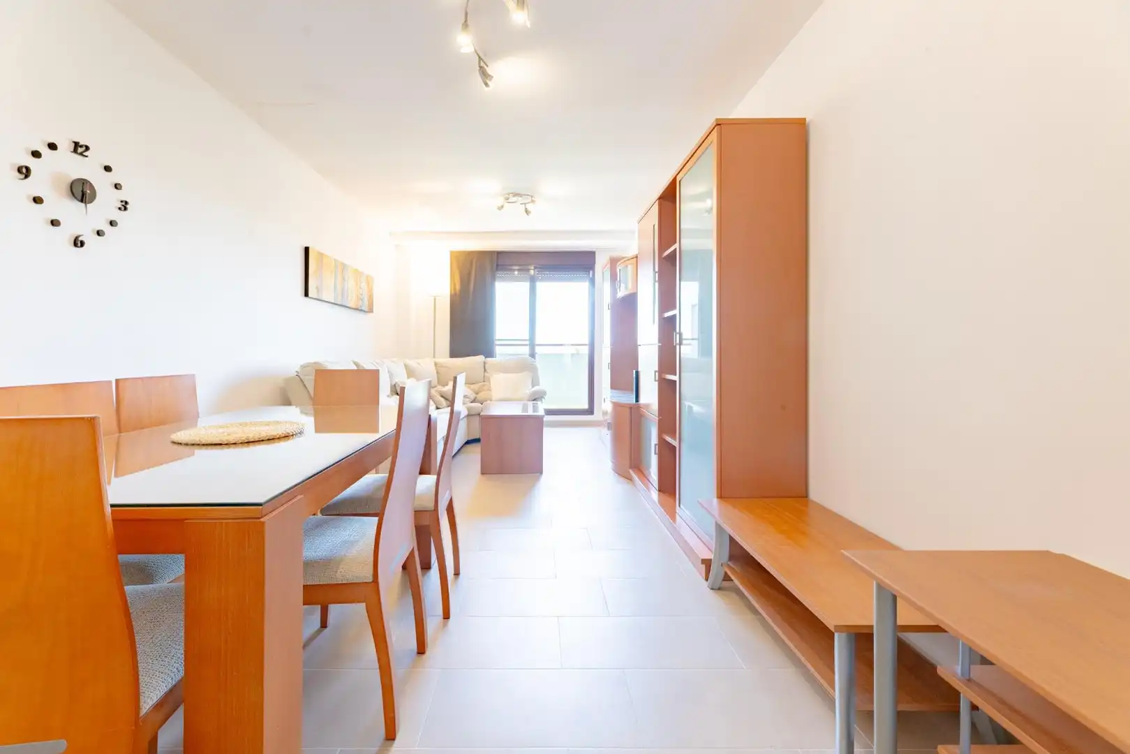 Sala de estar de Piso de alquiler en Catarroja con Aire acondicionado, Calefacción y Amueblado