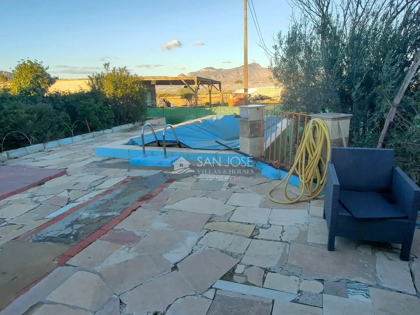 Piscina de Casa o xalet en venda en Novelda amb Jardí privat, Terrassa i Traster