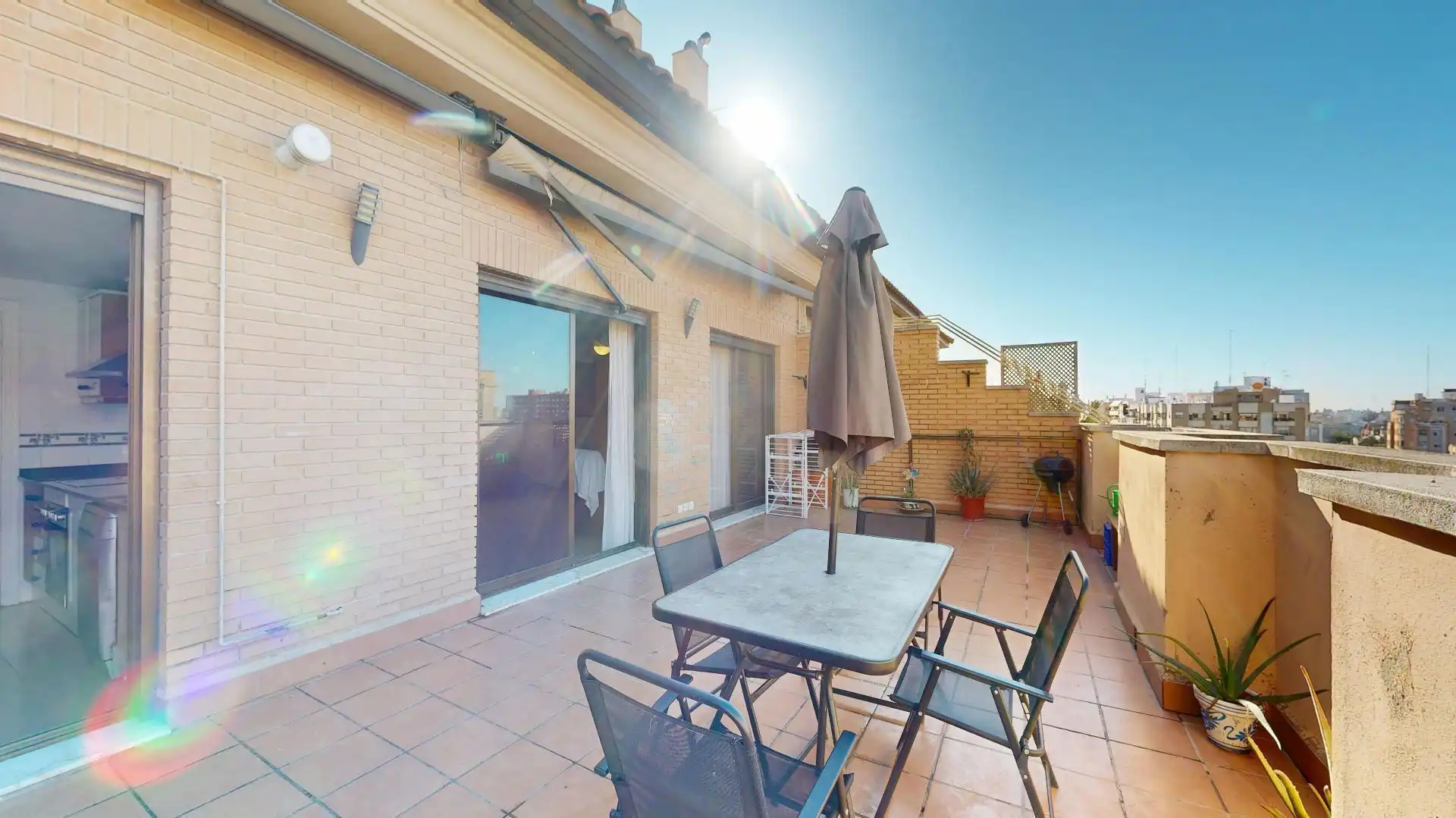 Terrasse von Dachboden zum Verkauf in Valencia mit Terrasse