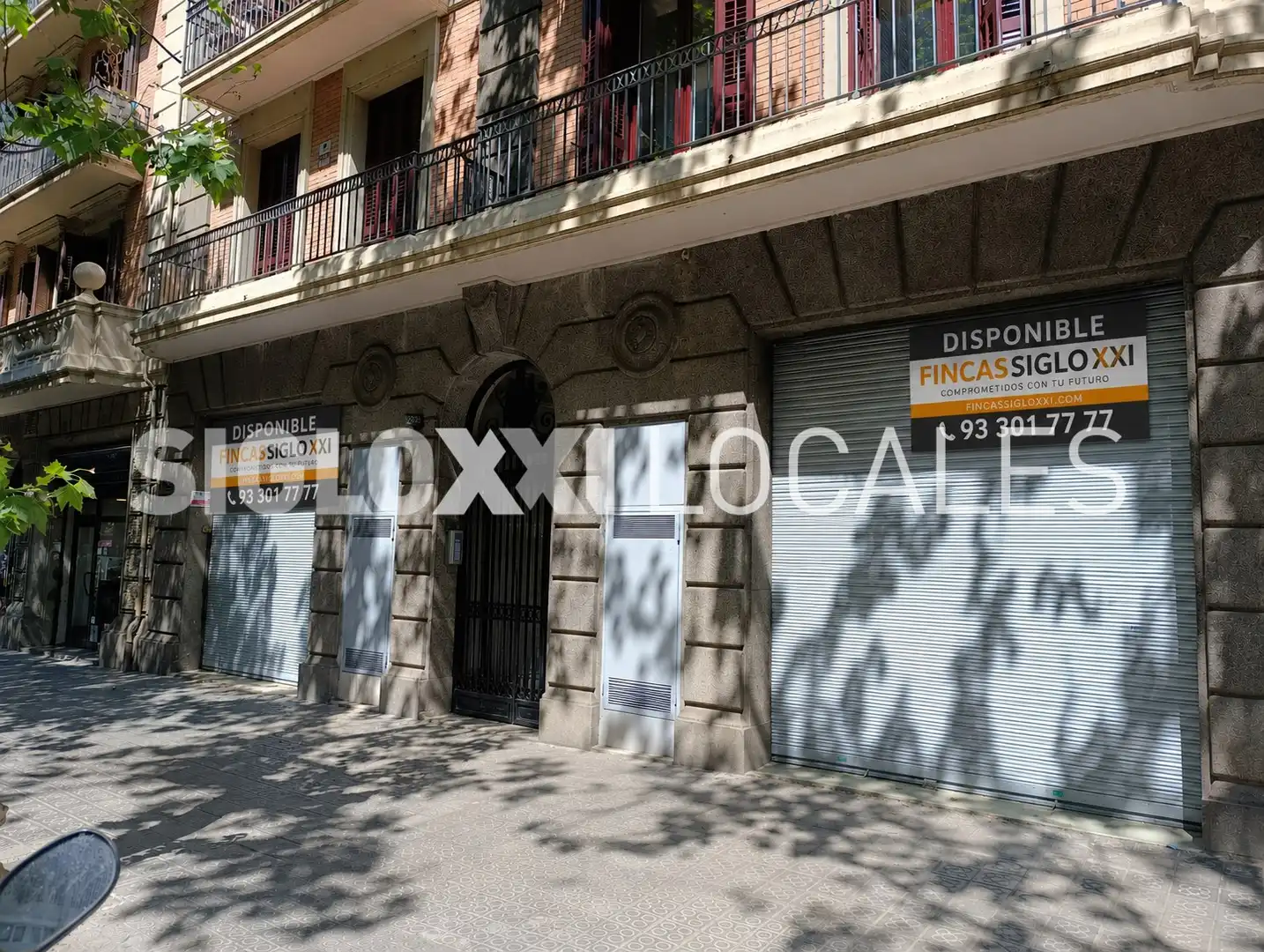 Exterior view of Commercial properties for rent in Barcelona