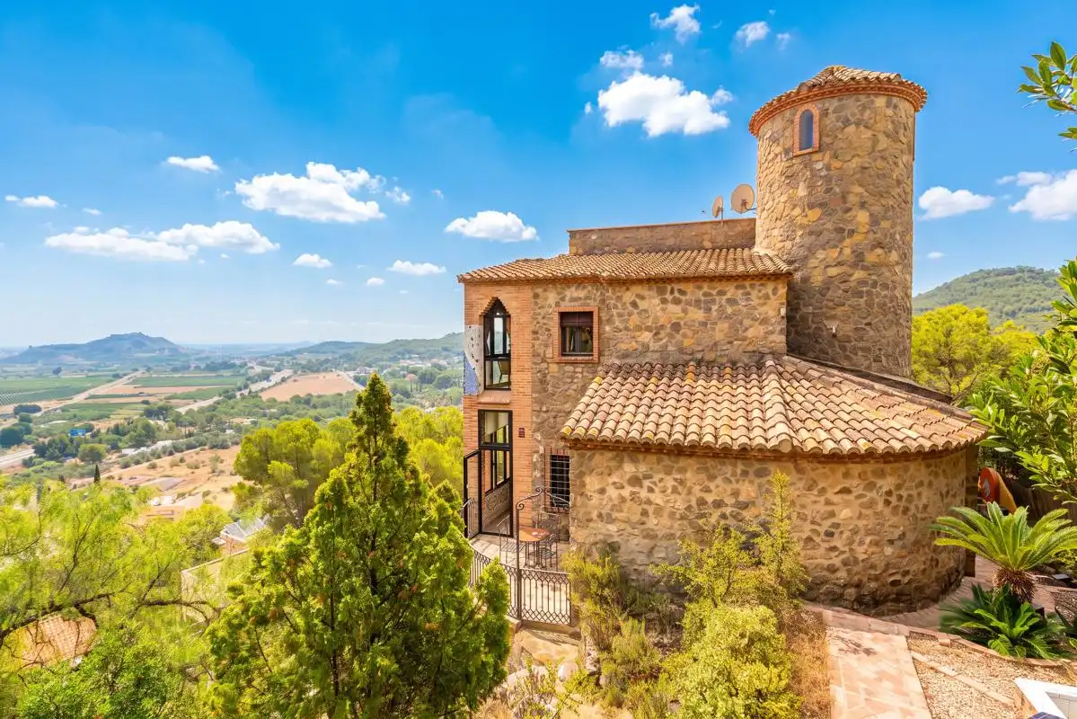 Vista exterior de Casa o chalet en venta en Gilet con Calefacción, Jardín privado y Terraza