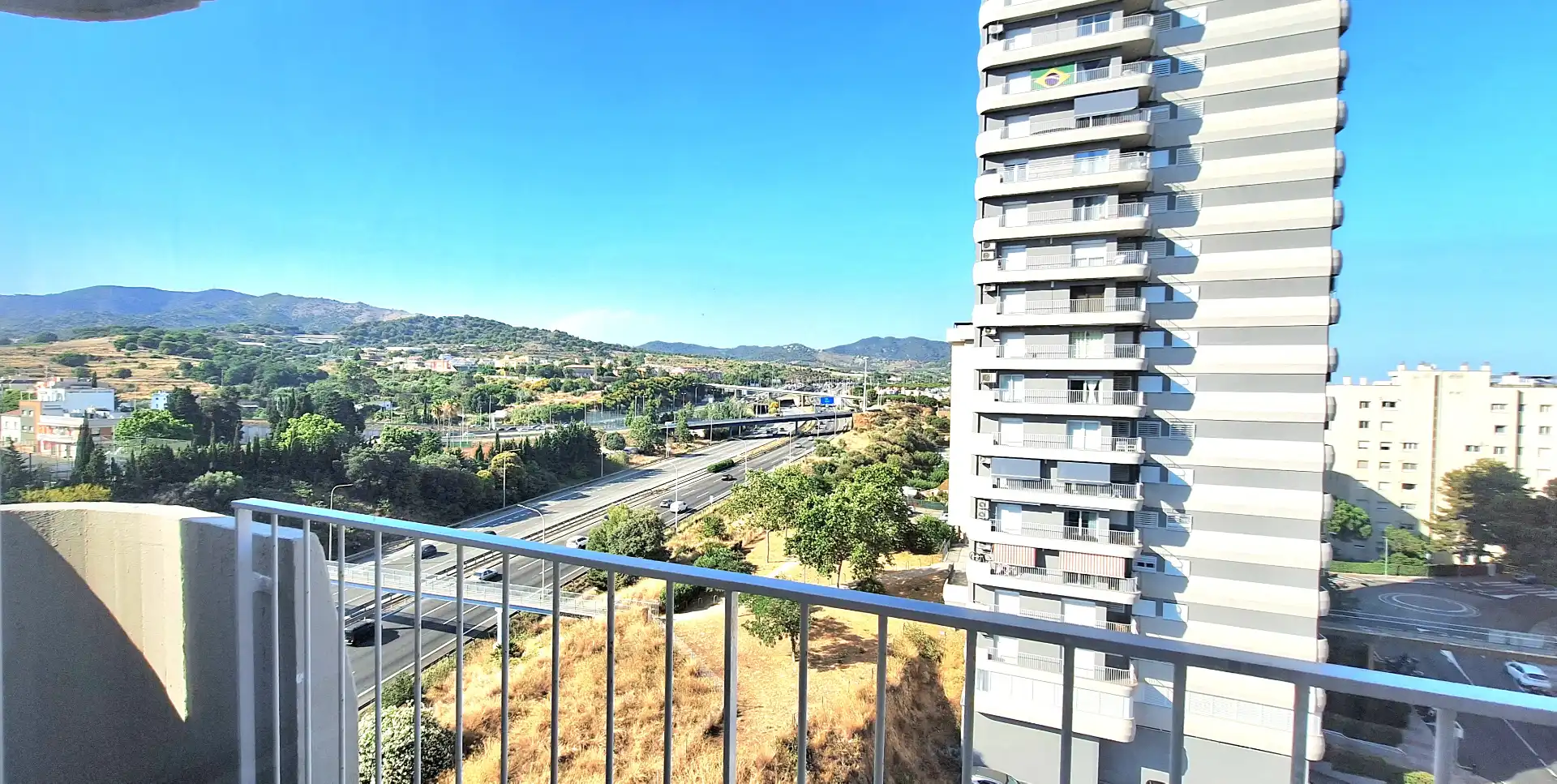 Vista exterior de Piso en venta en Montgat con Calefacción, Parquet y Horno