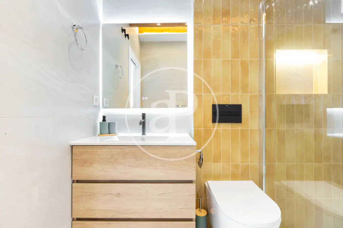 Badezimmer von Maisonette zum Verkauf in Valencia mit Klimaanlage, Heizung und Privatgarten