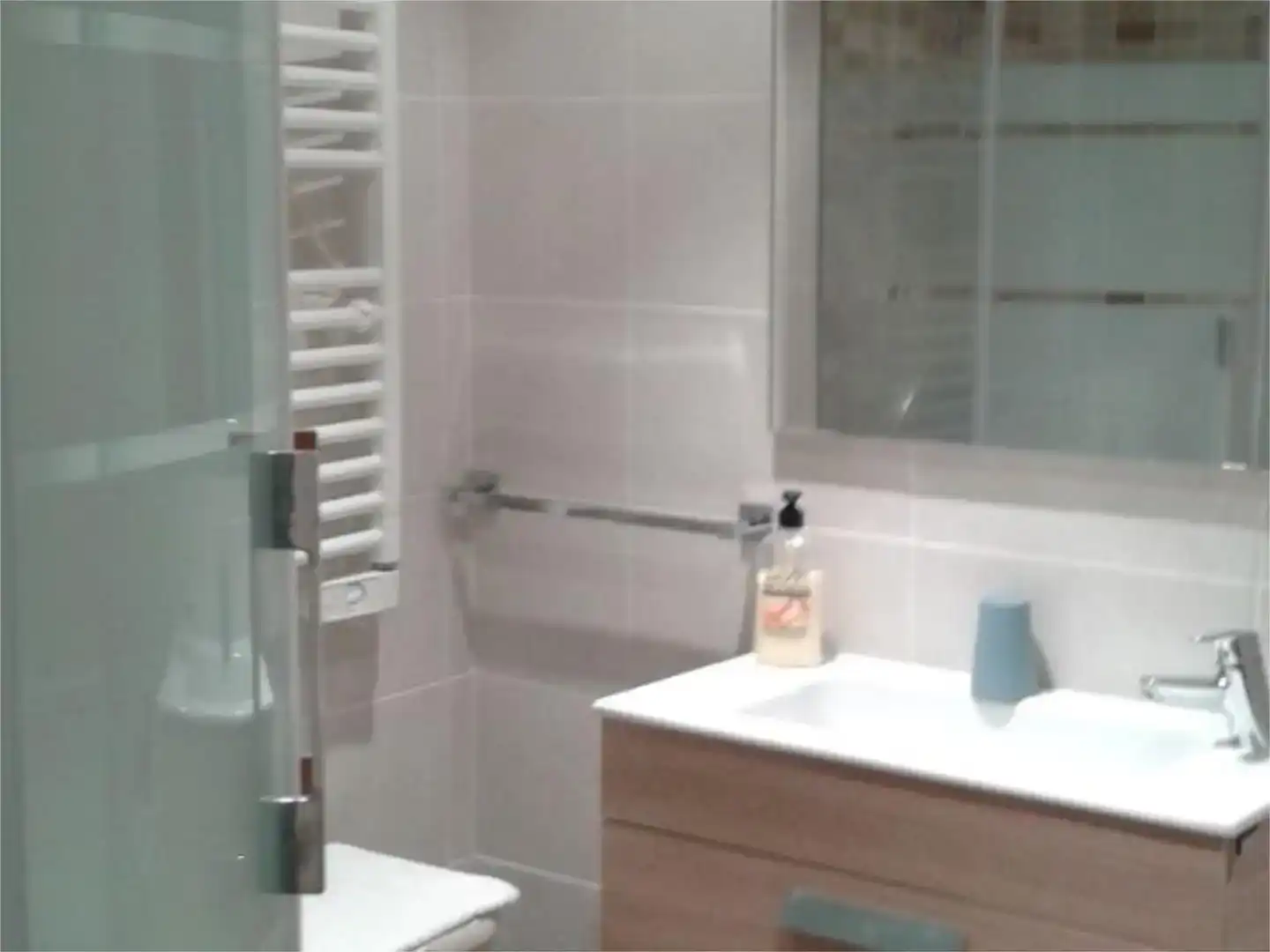 Badezimmer von Wohnungen zur Miete in Sahún mit Privatgarten, Parkett und Möbliert