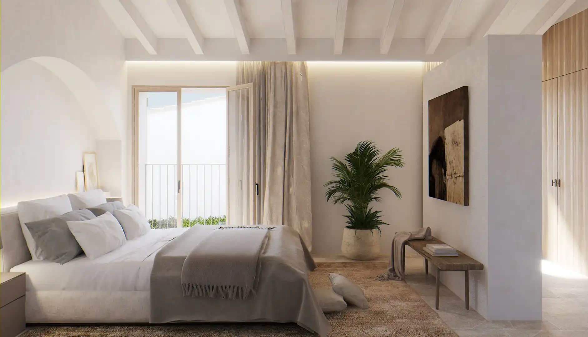 Habitación de Finca rústica en venta en Artà con Calefacción y Amueblado