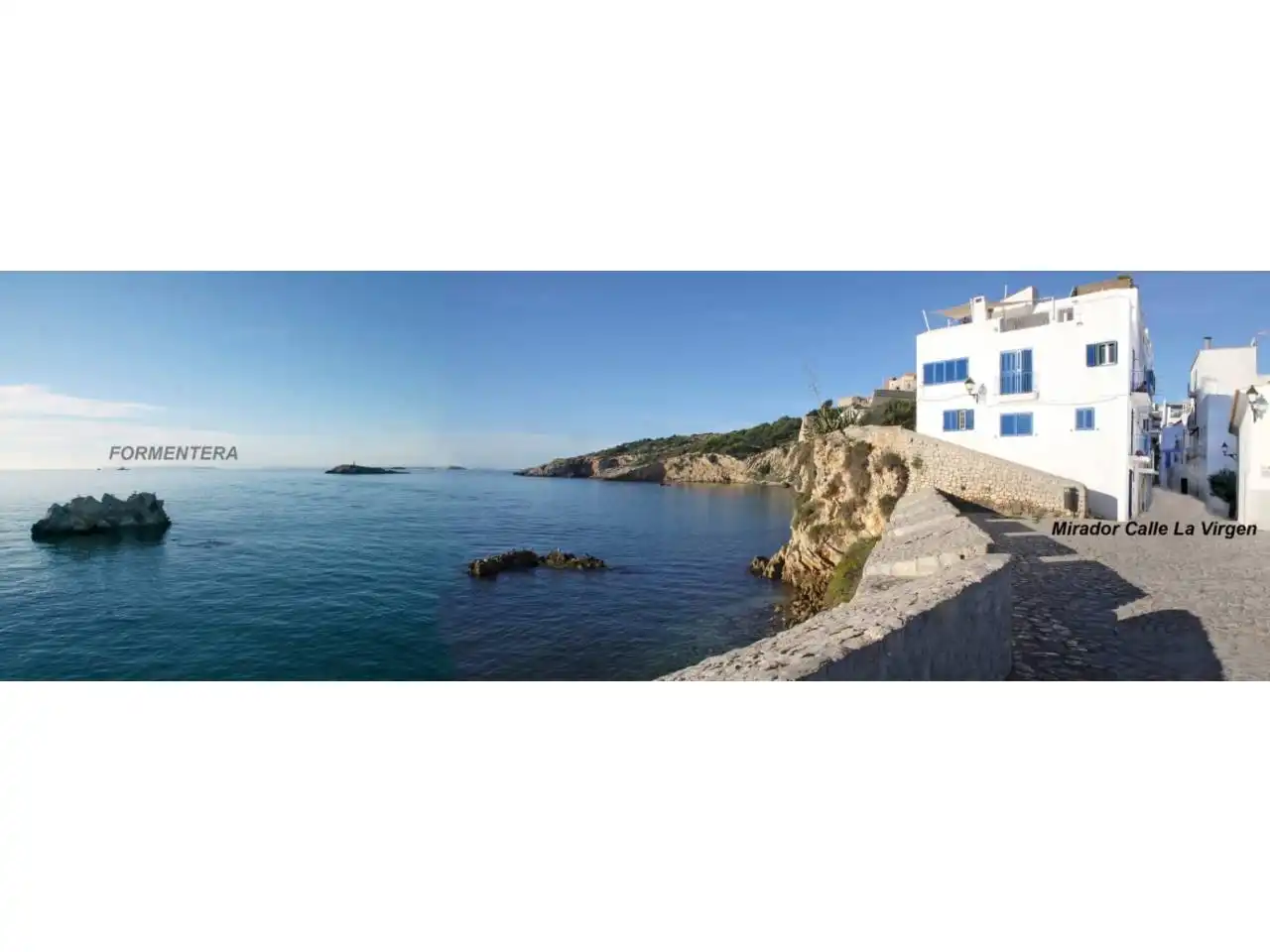 Außenansicht von Wohnung zum Verkauf in Eivissa mit Klimaanlage, Möbliert und Balkon