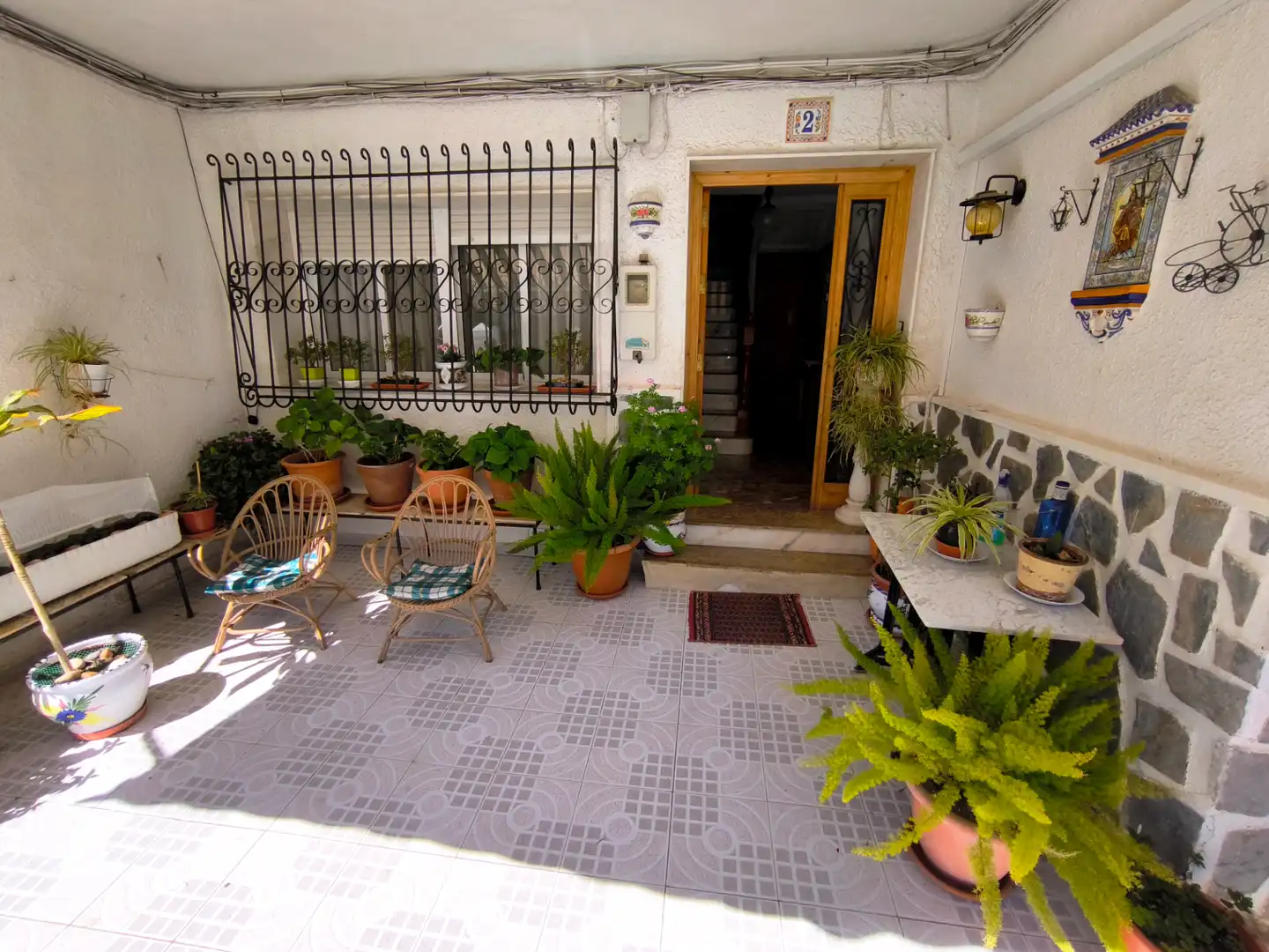 Terraza de Casa o chalet en venta en Cartagena con Aire acondicionado, Calefacción y Jardín privado