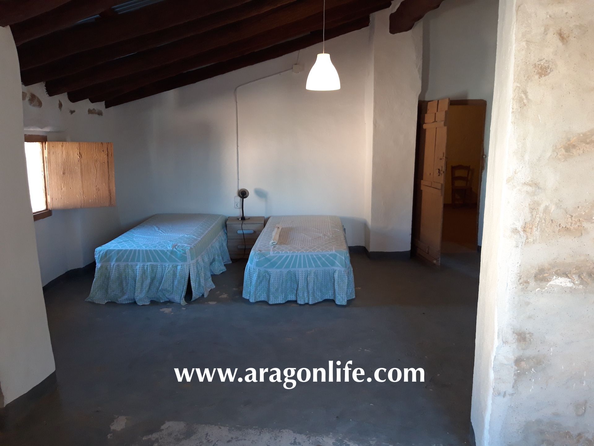 Bedroom of House or chalet for sale in Fabara  with Storage room, Furnished and Oven