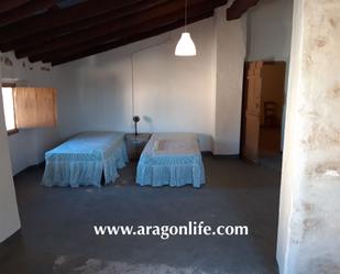 Bedroom of House or chalet for sale in Fabara  with Balcony