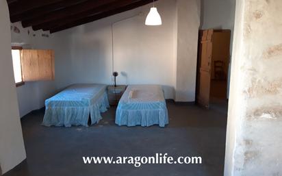 Bedroom of House or chalet for sale in Fabara  with Balcony