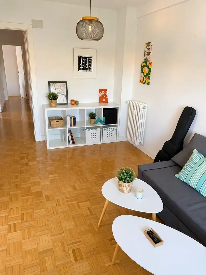 Sala de estar de Piso de alquiler en Madrid con Amueblado
