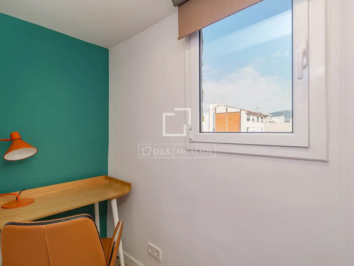 Schlafzimmer von Dachboden zum Verkauf in Barcelona mit Klimaanlage, Heizung und Terrasse