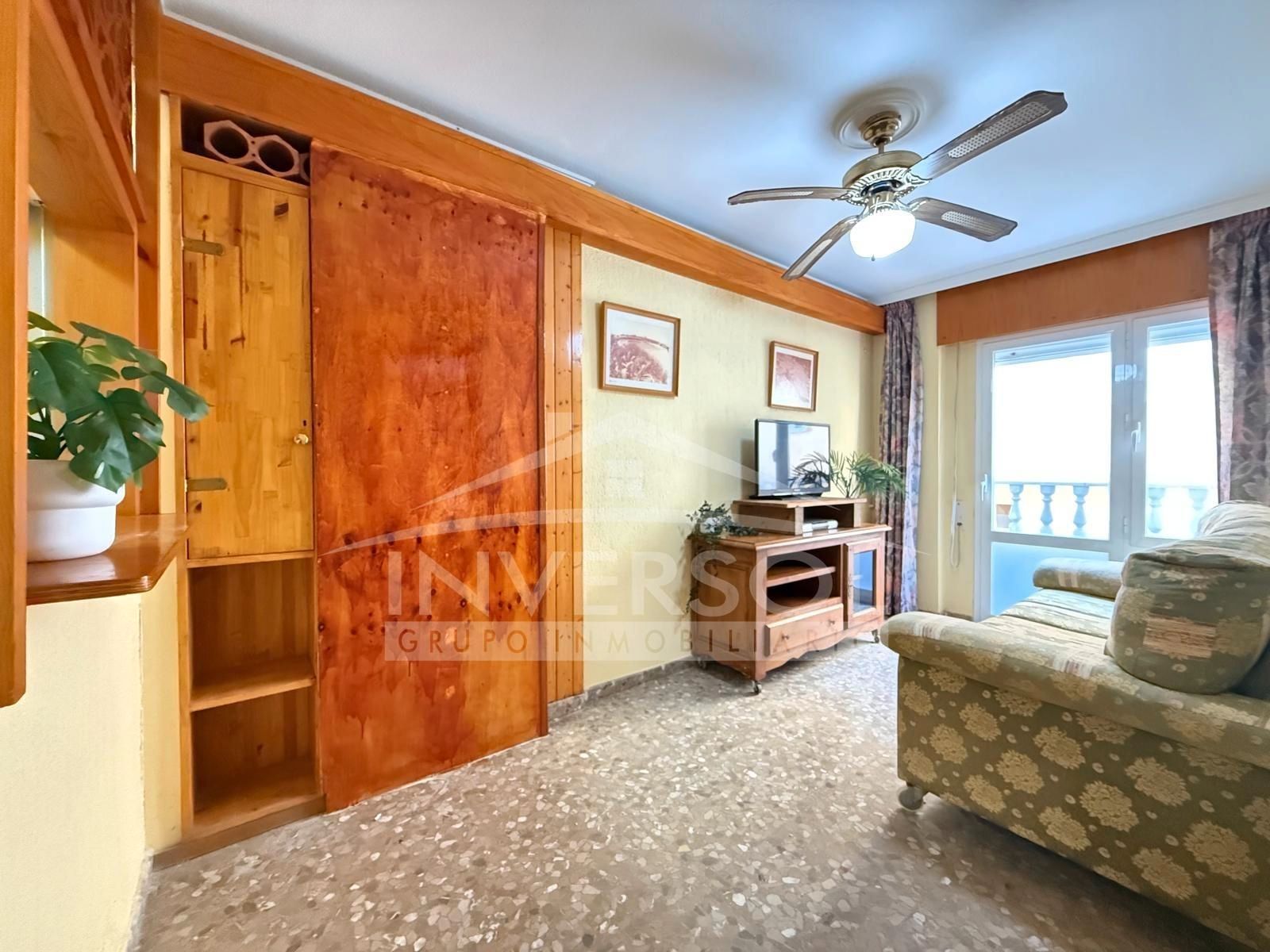 Living room of Flat for sale in El Ejido  with Furnished and Balcony