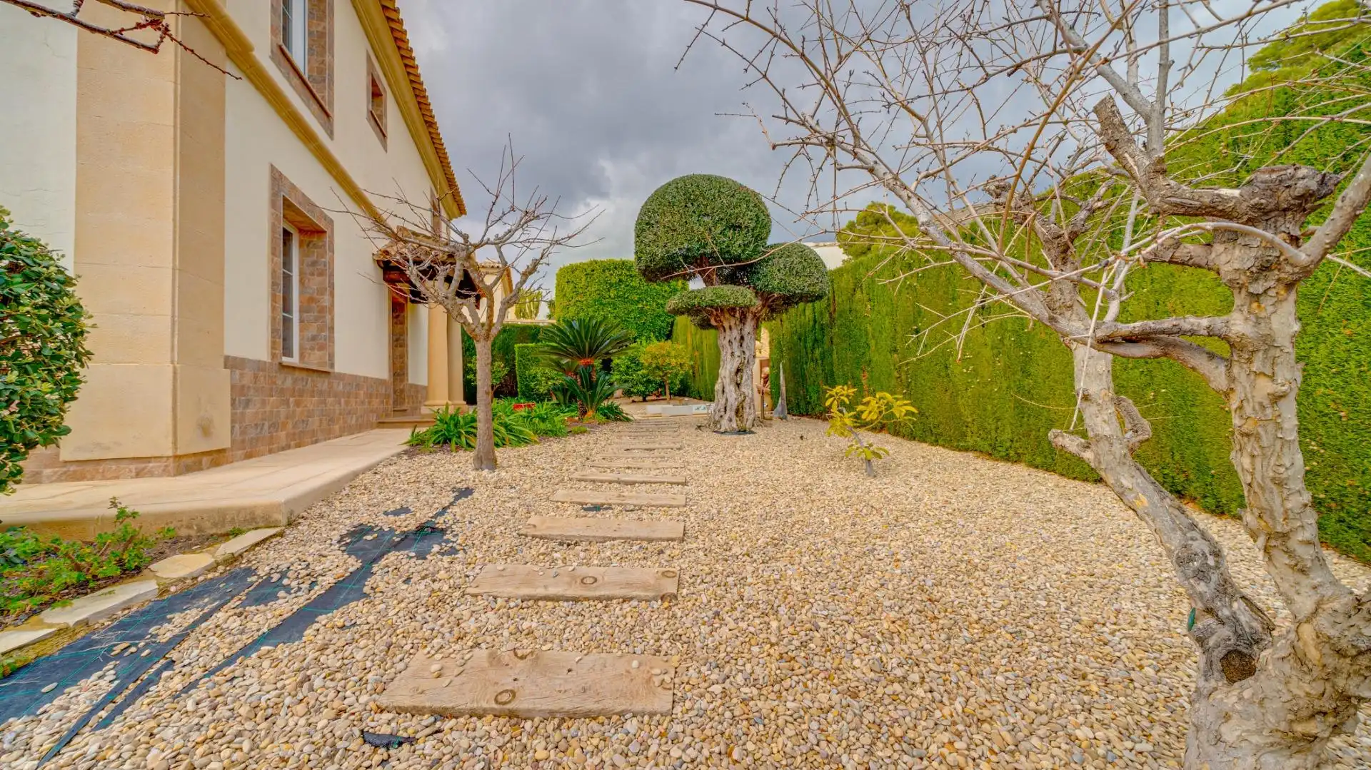 Garten von Haus oder Chalet zum Verkauf in Finestrat mit Klimaanlage, Heizung und Privatgarten