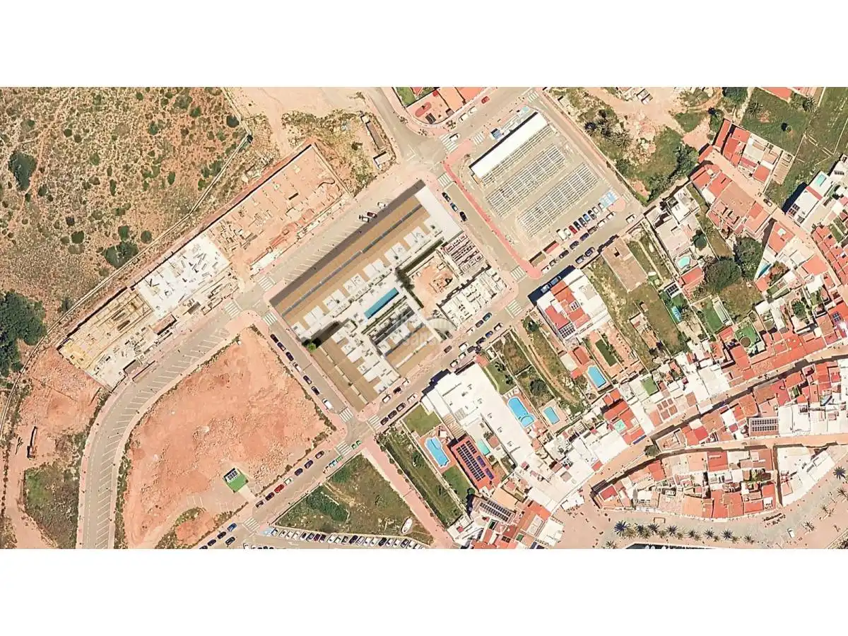 Vista exterior de Apartamento en venta en Es Mercadal con Jardín privado, Terraza y Piscina