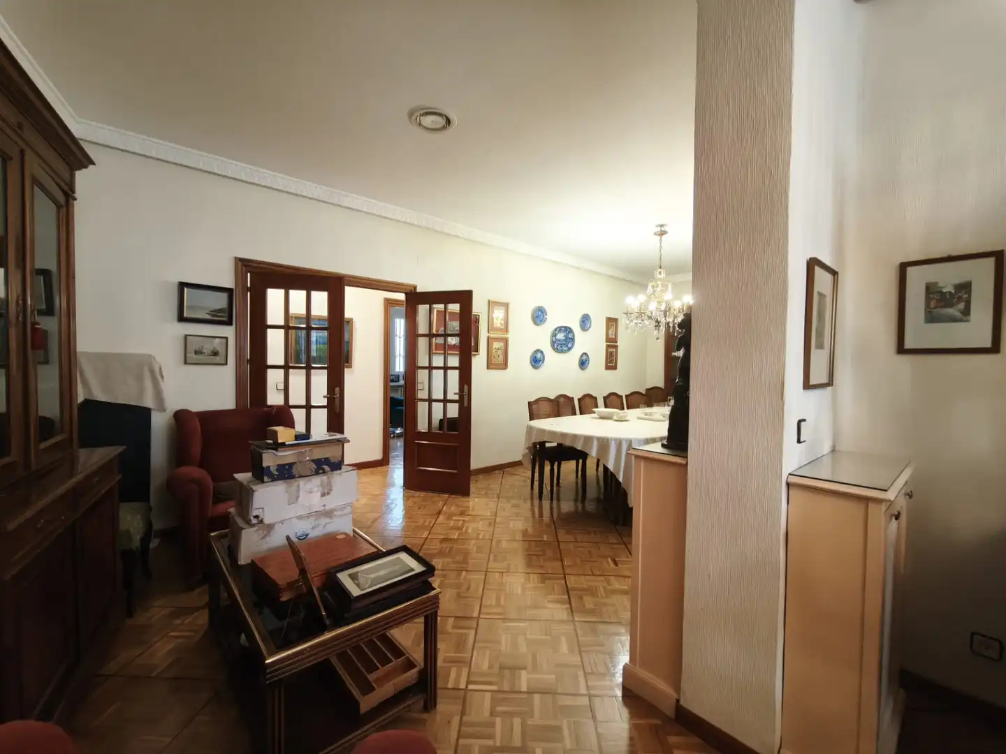 Comedor de Piso en venta en Madrid con Balcón y Alarma