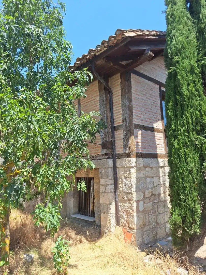 Vista exterior de Casa o chalet en venta en Valle de Santibáñez con Jardín privado y Trastero