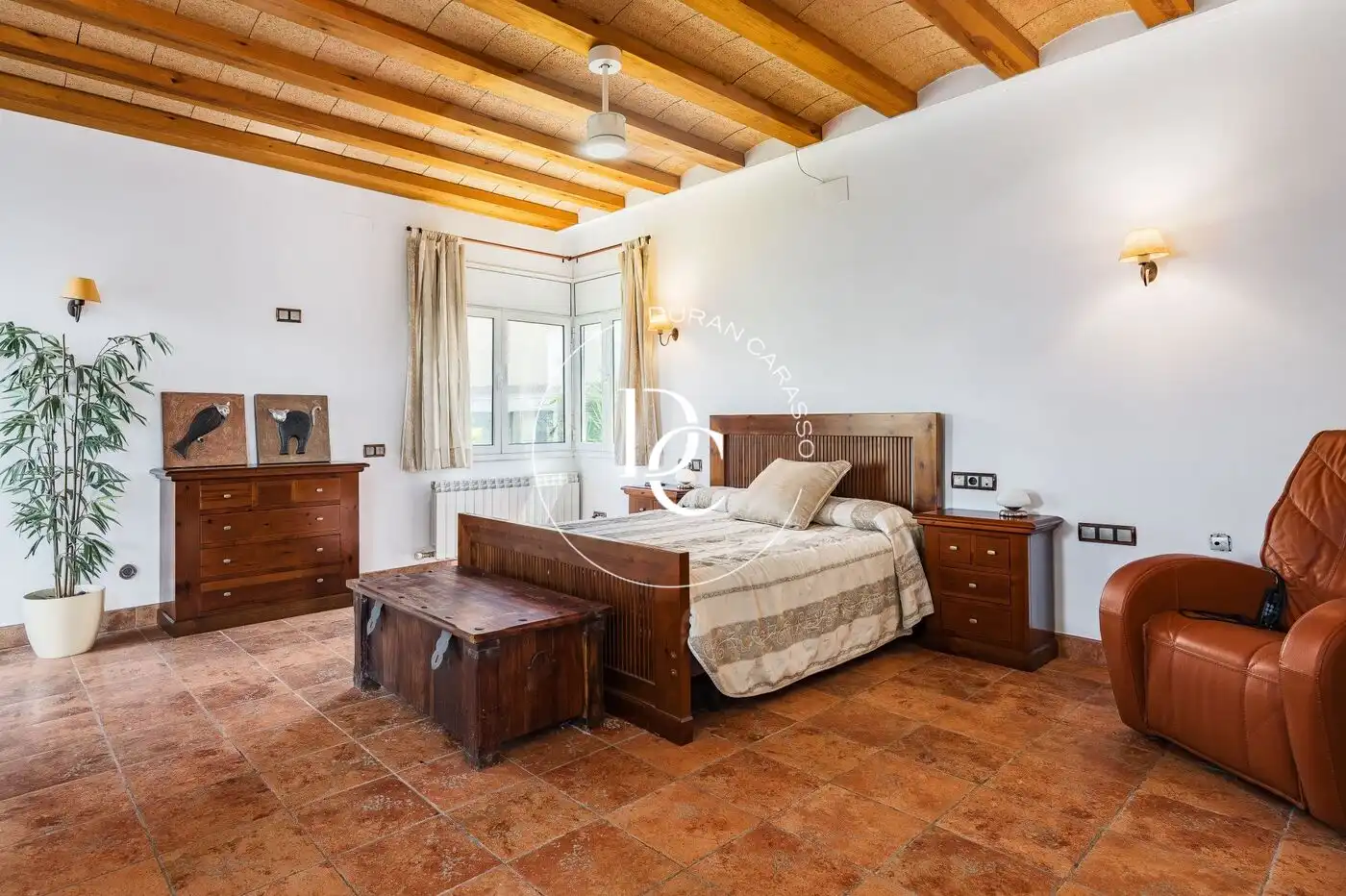 Bedroom of Houses for sale in Sant Pere de Ribes  with Air Conditioner, Heating and Private garden