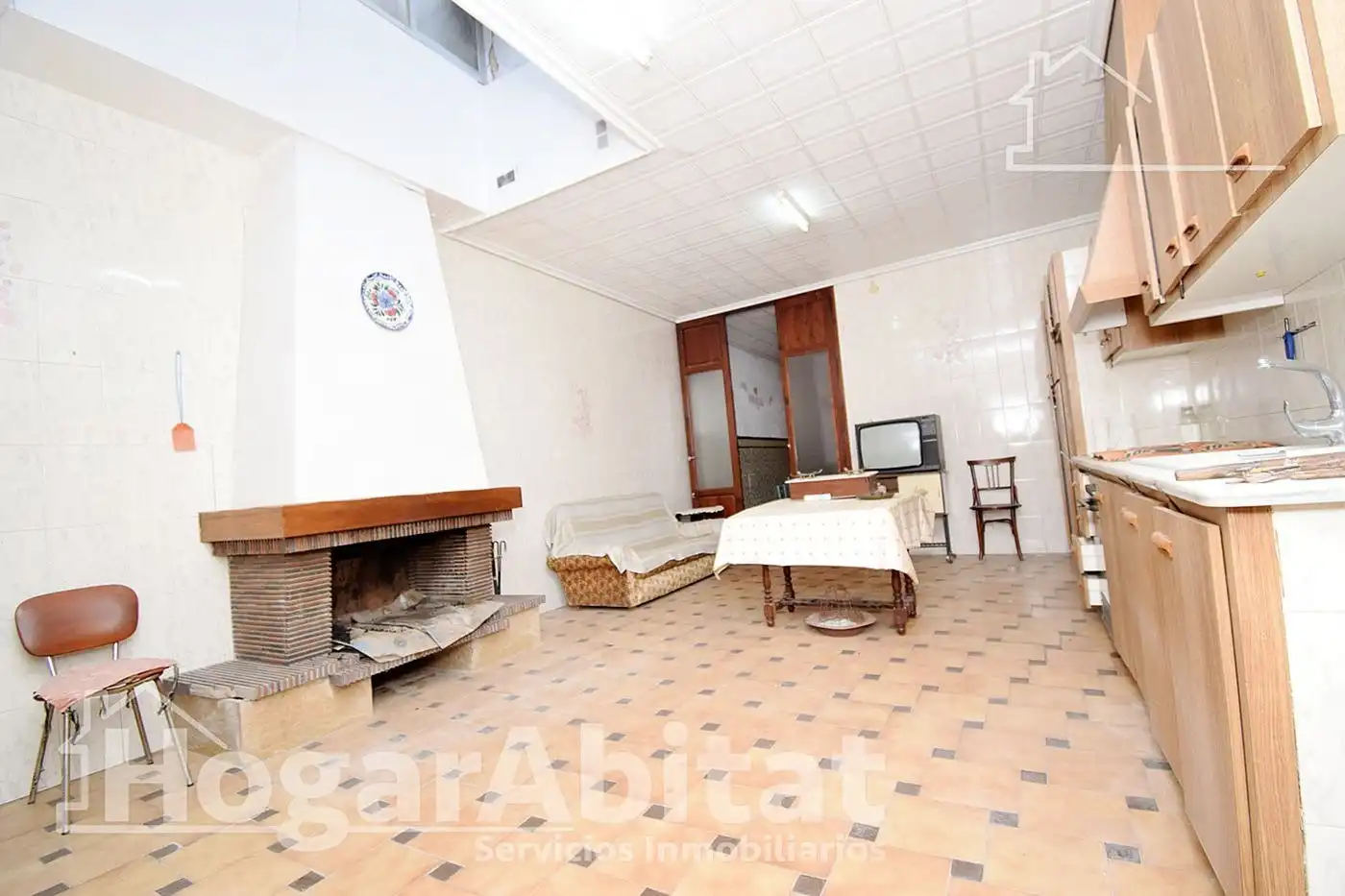 Sala de estar de Casa o chalet en venta en Vila-real con Terraza y Balcón