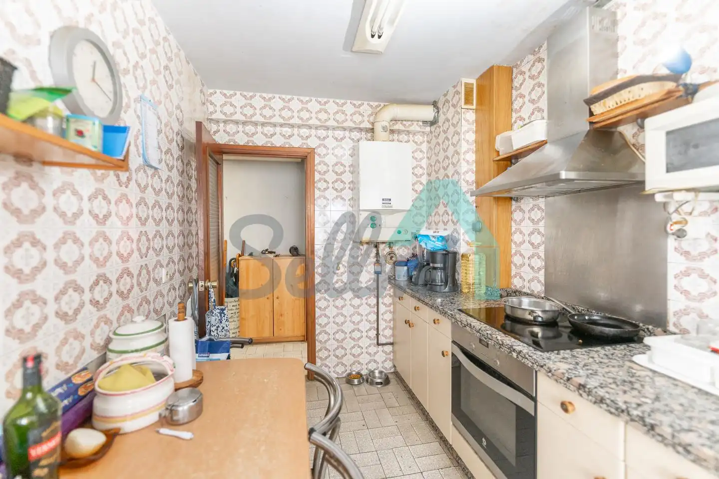 Cuina de Pis en venda en Oviedo  amb Calefacció, Parquet i Terrassa
