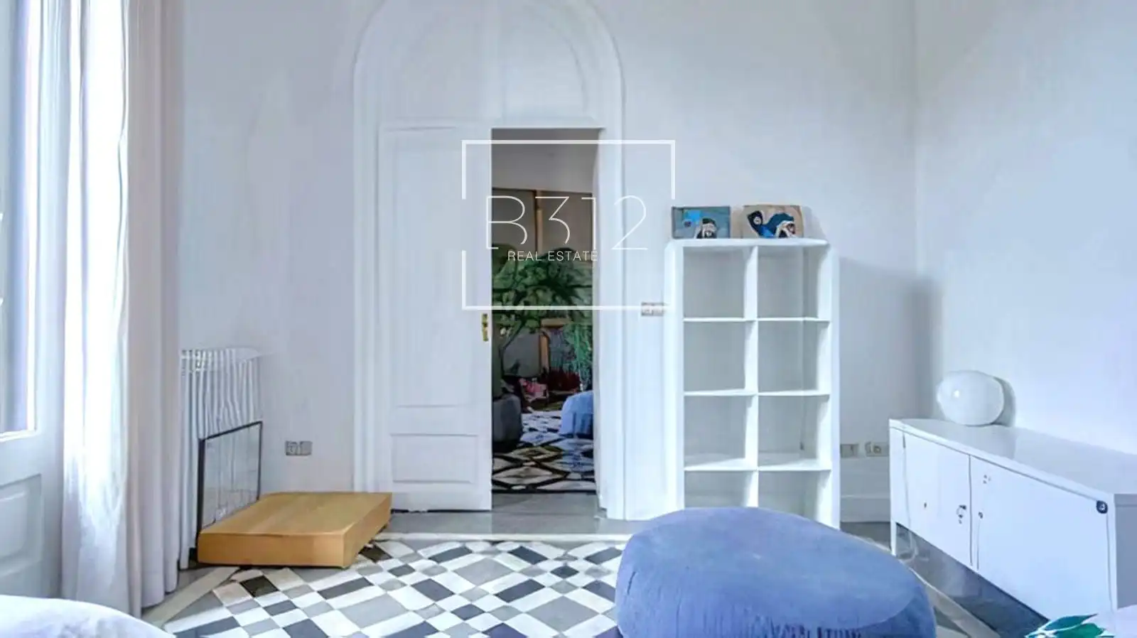 Bedroom of Flat for rent in Barcelona  with Air Conditioner, Heating and Terrace