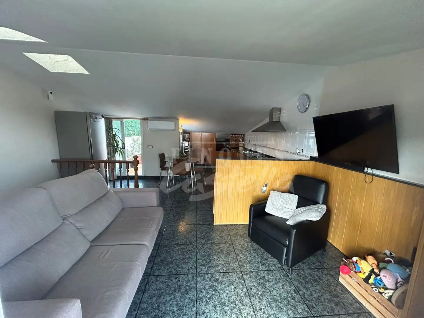 Sala de estar de Piso en venta en Mataró con Aire acondicionado, Calefacción y Terraza