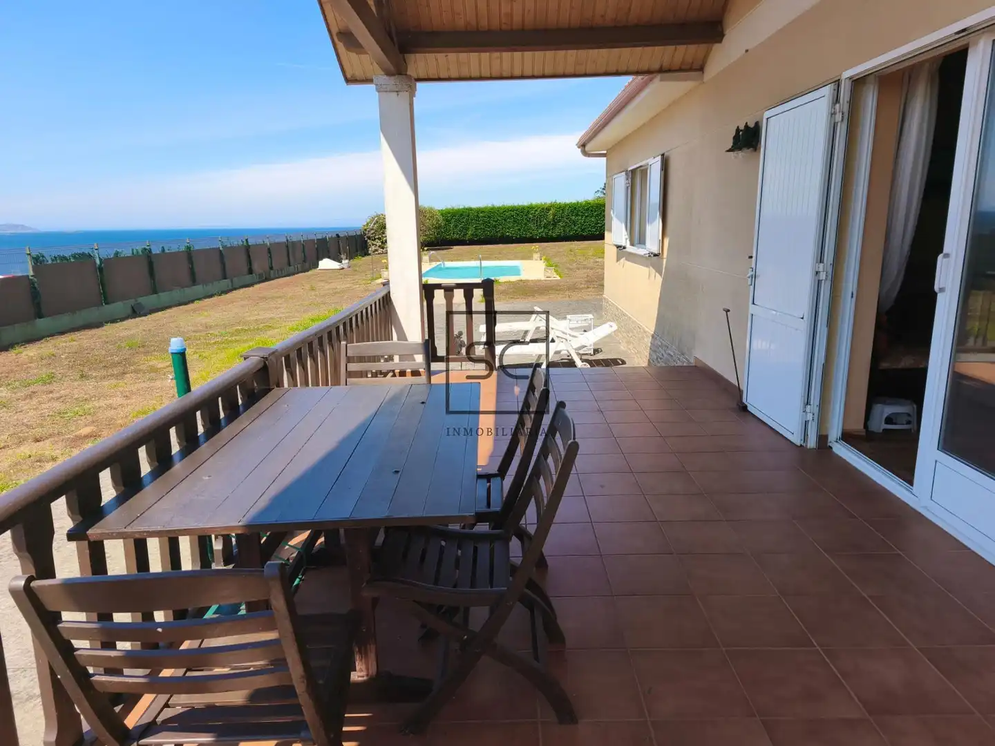Terrassa de Casa o xalet en venda en Ares amb Calefacció, Jardí privat i Terrassa
