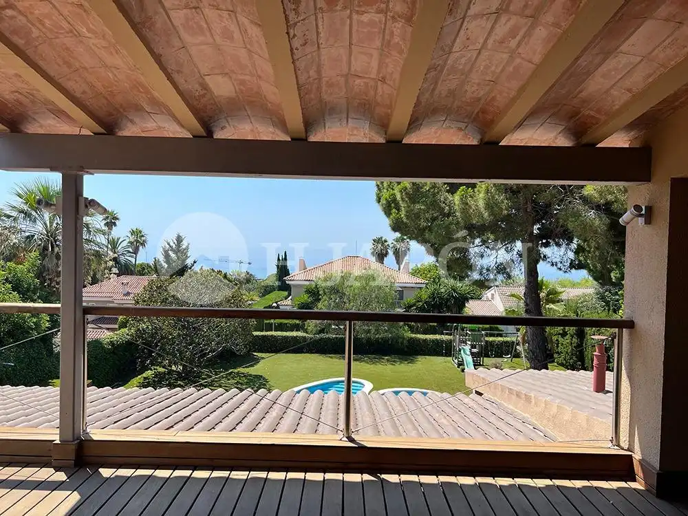 Jardín de Casa o chalet en venta en Alella con Aire acondicionado, Calefacción y Jardín privado